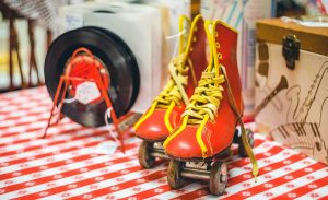 vintage roller-skates