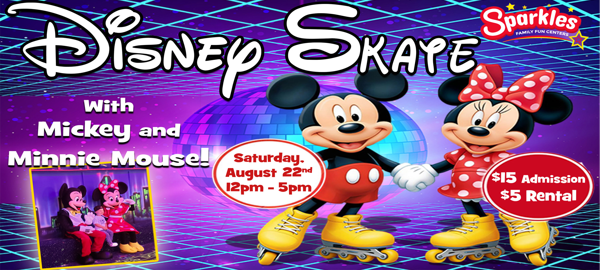 Disney Skate August Both 2026
